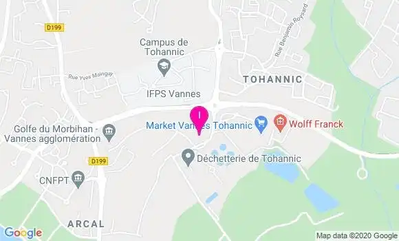Localisation Claire Le Merrer