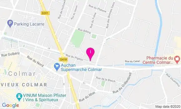 Localisation Laure Waeckerle
