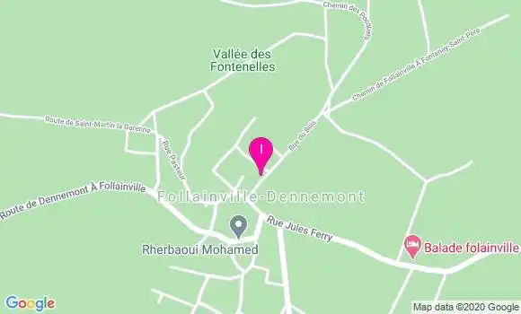 Localisation Nassima El Moudden