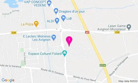 Localisation Martine Dandurand