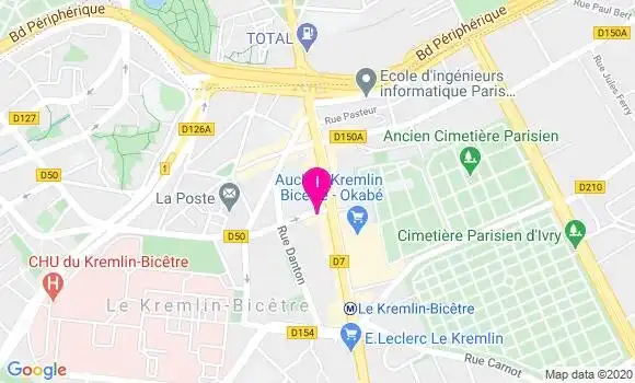 Localisation Nathalie Dernjani