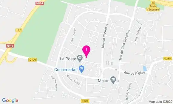 Localisation Isabelle Pautard