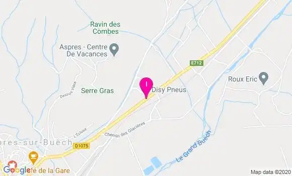 Localisation Emilien Faure Vincent