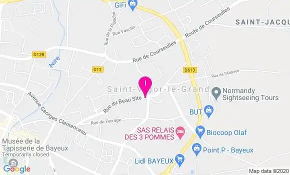 Localisation Florence Van Den Bussche