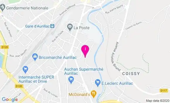Localisation Lucie Gibert