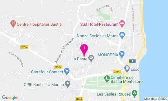 Localisation Christelle Cecchi