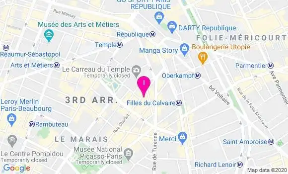 Localisation Delphine Prevost
