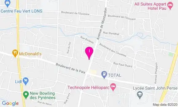 Localisation Marie Celine Moreau