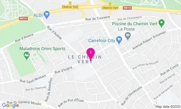 Localisation Valerie Cahagnier
