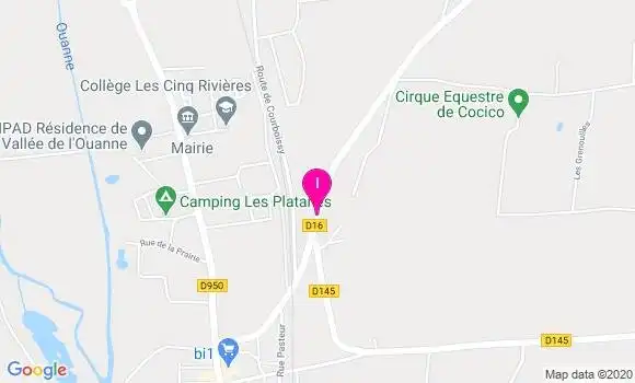 Localisation Aurelie Moreau
