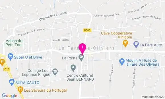 Localisation Sandie Palma