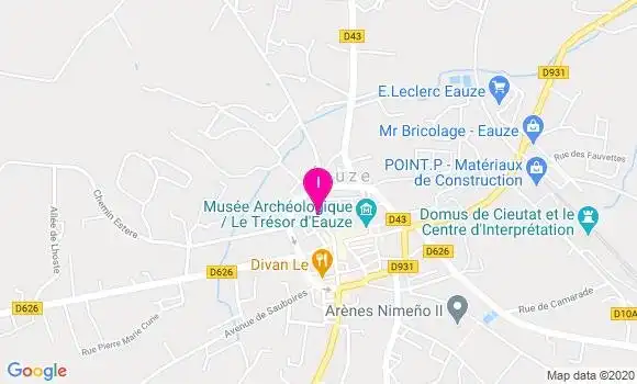 Localisation Amandine Riccardi