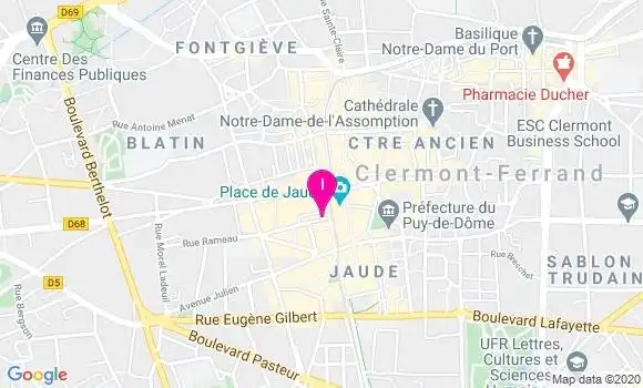 Localisation Nicolas Dubien