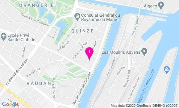 Localisation Geraldine Urban