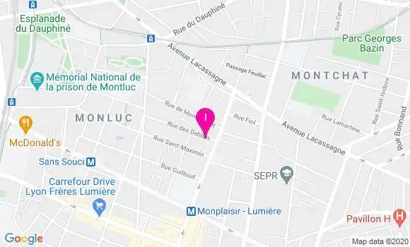 Localisation Muriel Jabot
