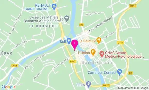 Localisation Carine Castel