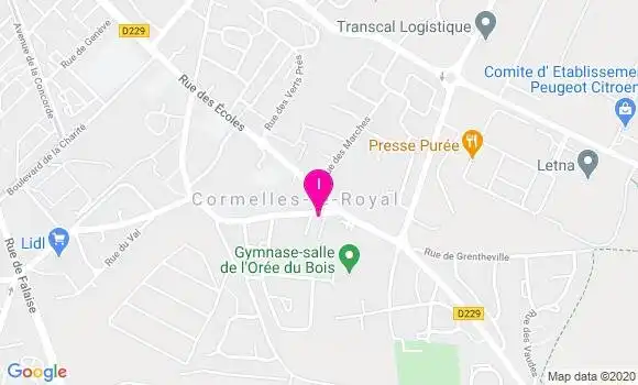 Localisation Yann Maincent