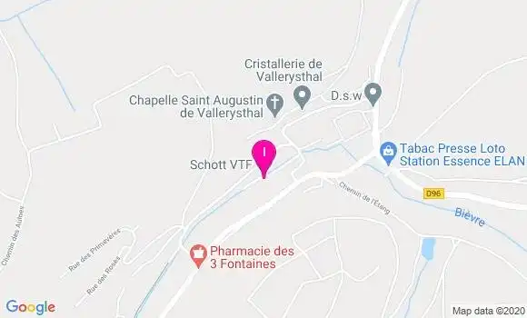 Localisation Laure Stenger