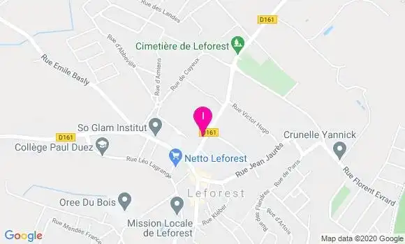 Localisation Alexandre Lesage