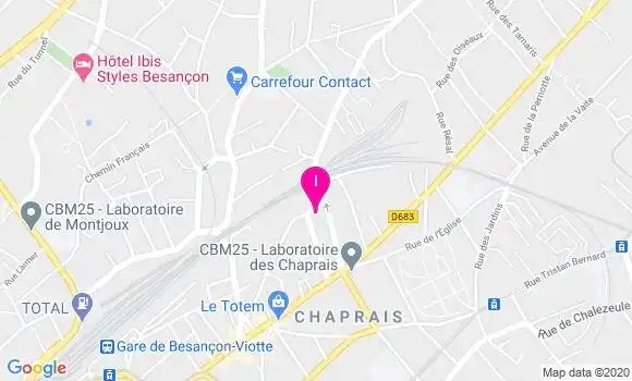 Localisation Estelle Comte