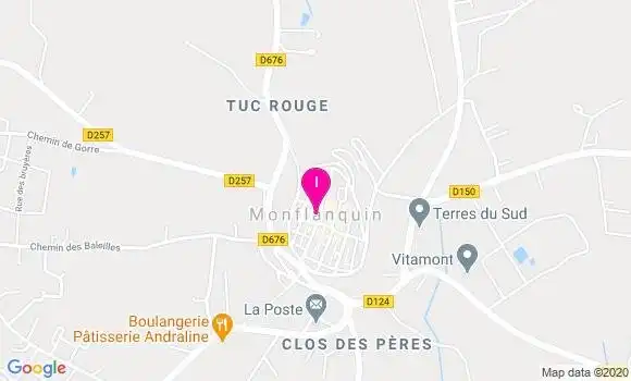 Localisation Jessica Gularek