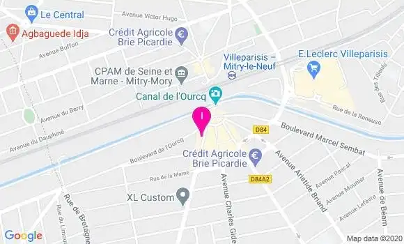 Localisation Aurelie Eustache