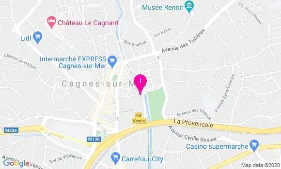 Localisation Sandra Giraud