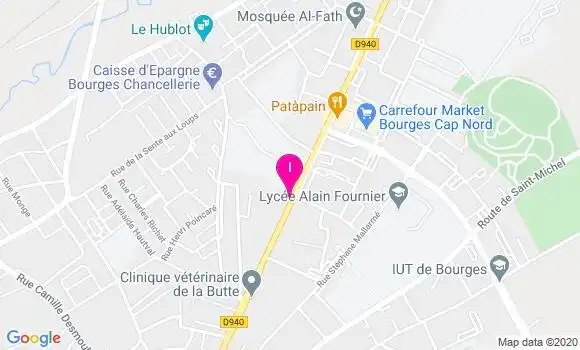 Localisation Frederique Huche