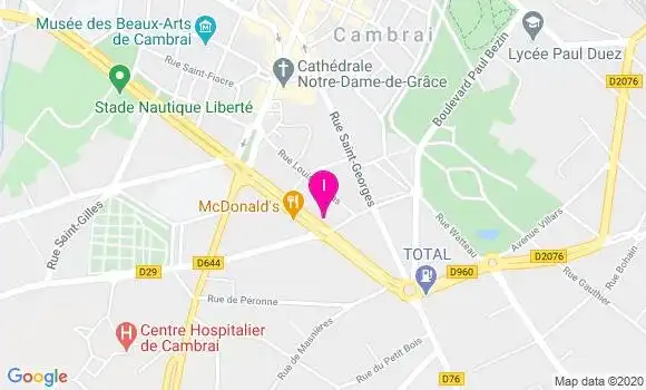 Localisation Rosa Martin Henninot