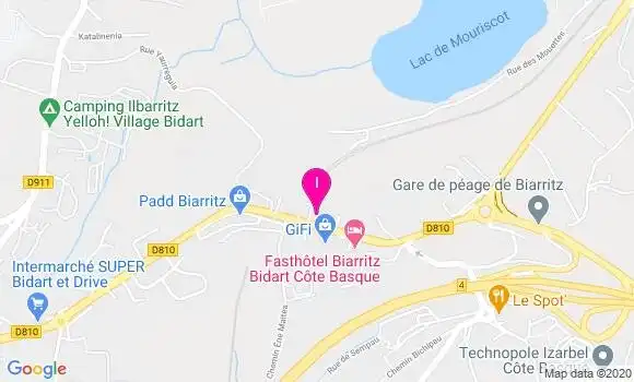 Localisation Maeva Sarraille