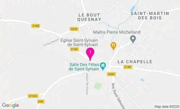 Localisation Sabrina Baron