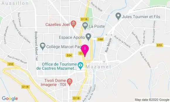 Localisation Anne Caillens