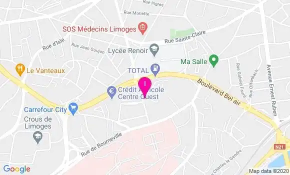 Localisation Virginie Do Vale Matos