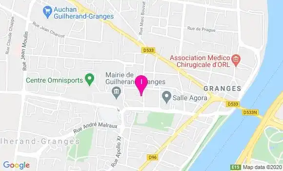 Localisation Christelle Nodin