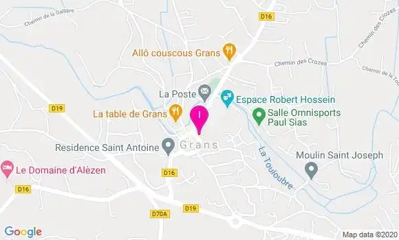 Localisation Laurence Cascales