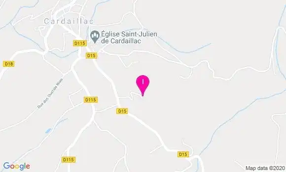 Localisation Marie Curot