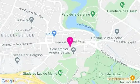 Localisation Manon Le Henaff