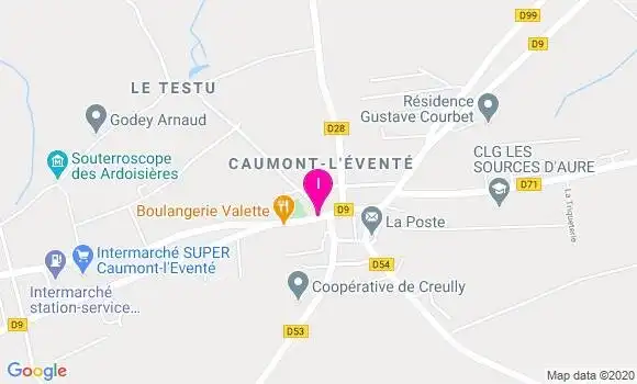 Localisation Caroline Armand Marie