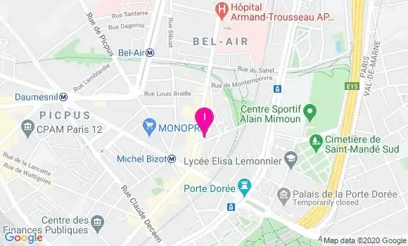Localisation Marie Clemence Benoist Du Sablon