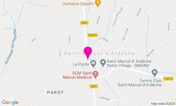 Localisation Ludivine Marchand