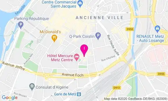 Localisation Chloe Mengus