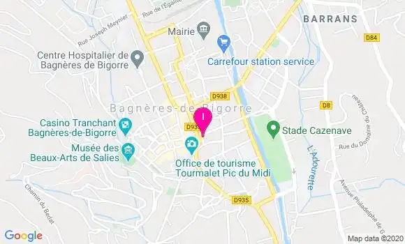 Localisation Salim Zair