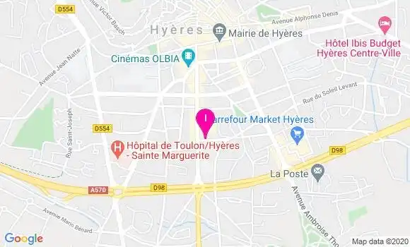 Localisation Fabrice Bernard