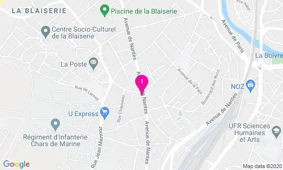 Localisation Angeline Maguis