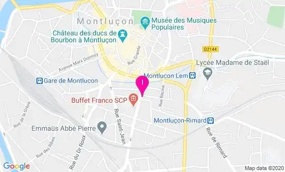 Localisation Elodie Dauphant