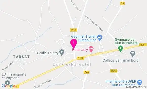 Localisation Francoise Audousset