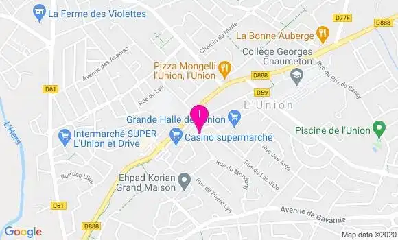 Localisation Pascale Dalet Hyllaire