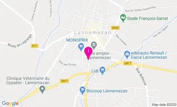 Localisation Amandine Poilve