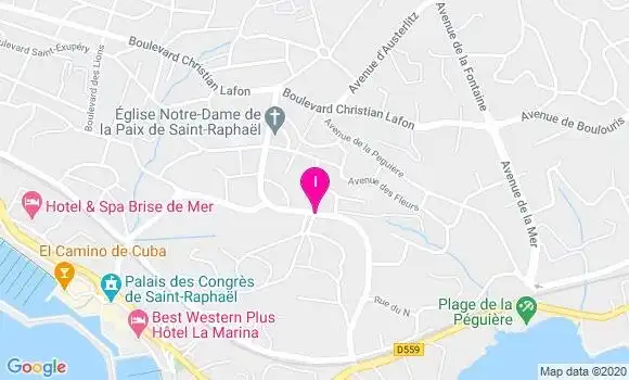 Localisation Valerie Andre