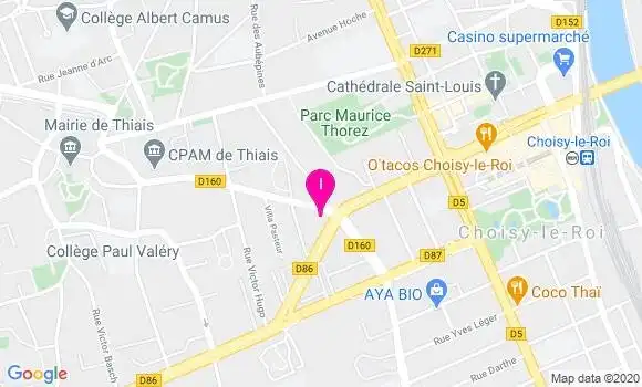 Localisation Augustine Enangue Bebey